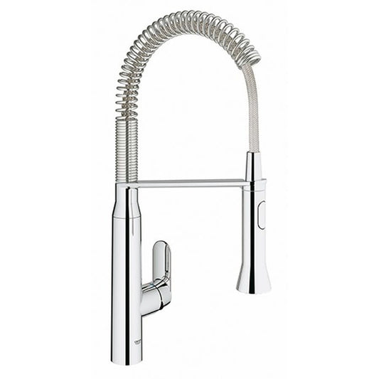 K7 Kitchen Faucet, Deck Mount, ADA, 1 Lever Handle, 1-Hole, Chrome