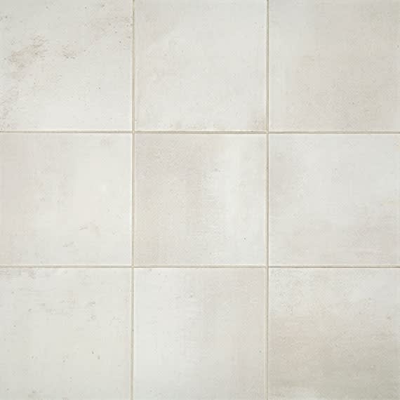 Modern Hearth White Ash Square 12X12 Matte