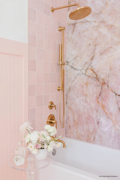 Cloé 5" x 5" Glossy Ceramic Tile in Loire