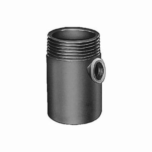 Trap Primer Auxiliary Inlet Fitting, For Use With Floor Drain, 2 in Pipe, Cast Iron