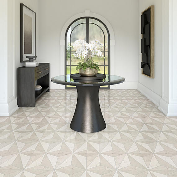 Sovran Kaleidoscope Rectangle 24X48 Satin