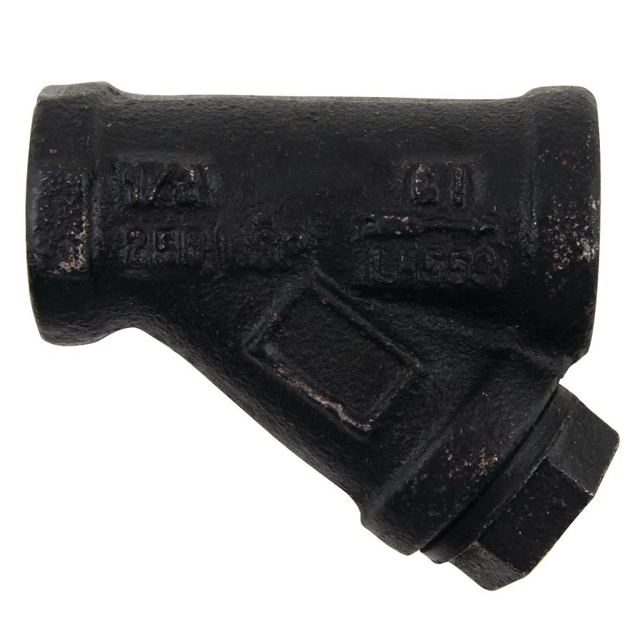 77SI Strainer, 1-1/2 in, FNPT, Cast Iron