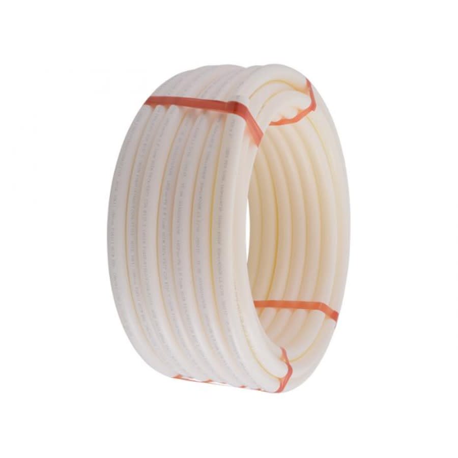 UA PEX Tube, 1 in, White, 100 ft L
