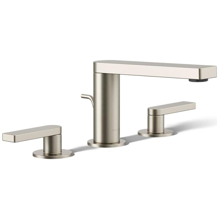 Composed Widespread Bathroom Faucet with Lever Handles - Pop Up Included