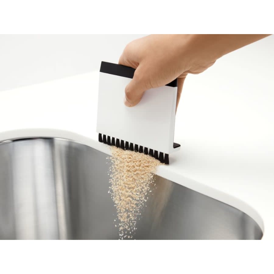 Plastic Surface Swipe with Nylon Bristles and Squeegee