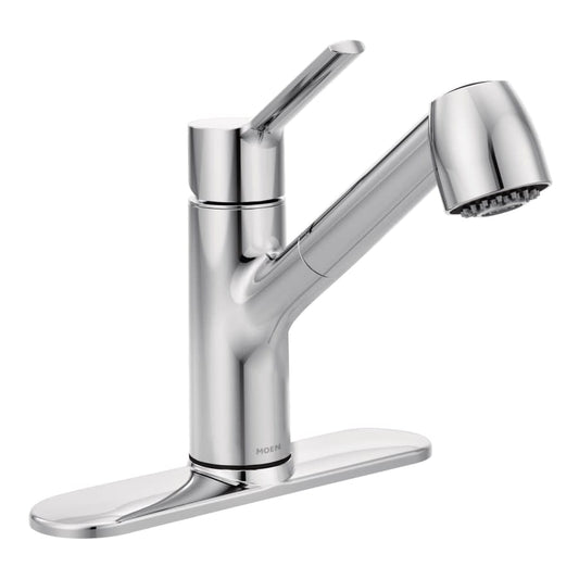 Method Single Handle Pullout Spray Kitchen Faucet with Duralockâ¢ Technology