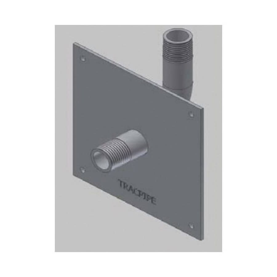 Gas 90 deg Stub Out, 1/2 in, MNPT, Iron