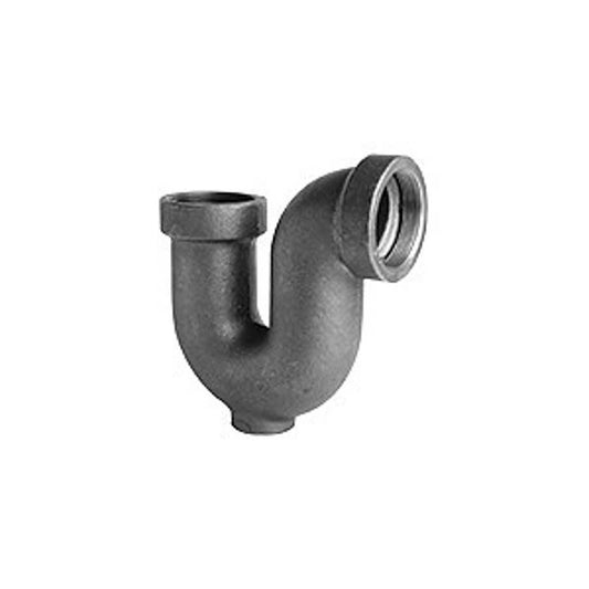 P-Trap, 1-1/2 in, FNPT, Cast Iron