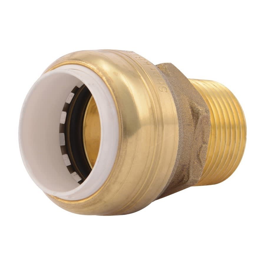 Adapter, 3/4 in, PVC x MNPT, Brass