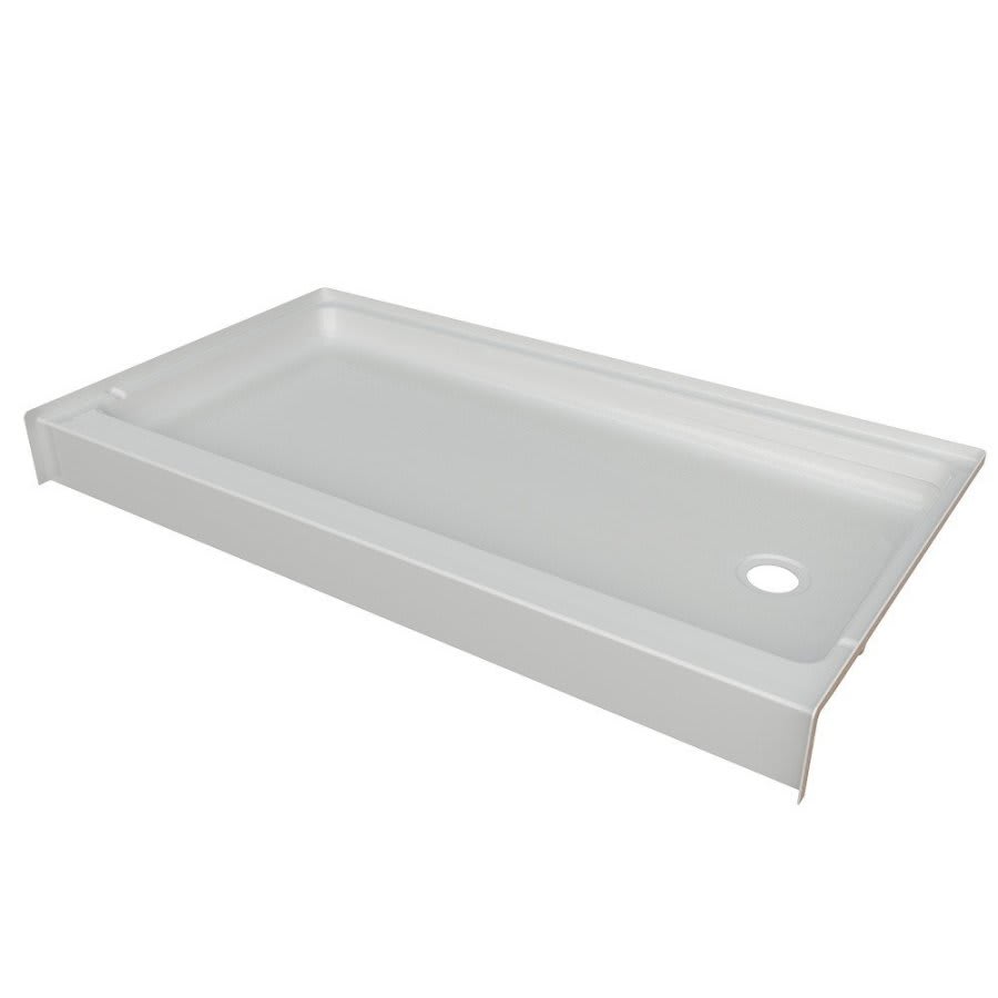 Shower Tray/Base, Acrylic, White