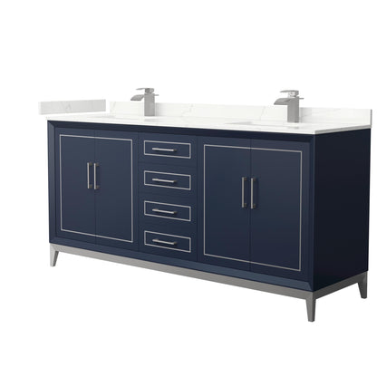 Marlena Double Bathroom Vanity - 72W x 35.25H x 22D