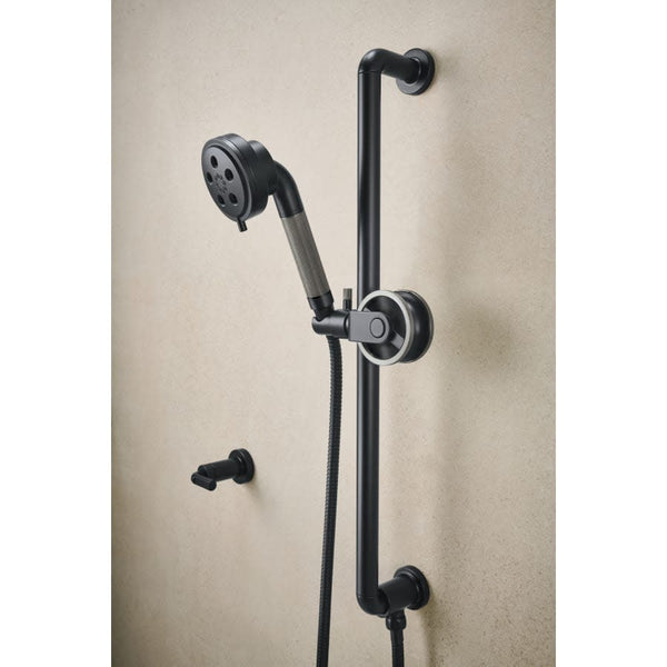 Litze 1.75 GPM Multi Function Hand Shower with Slide Bar and Integrated Wall Elbow