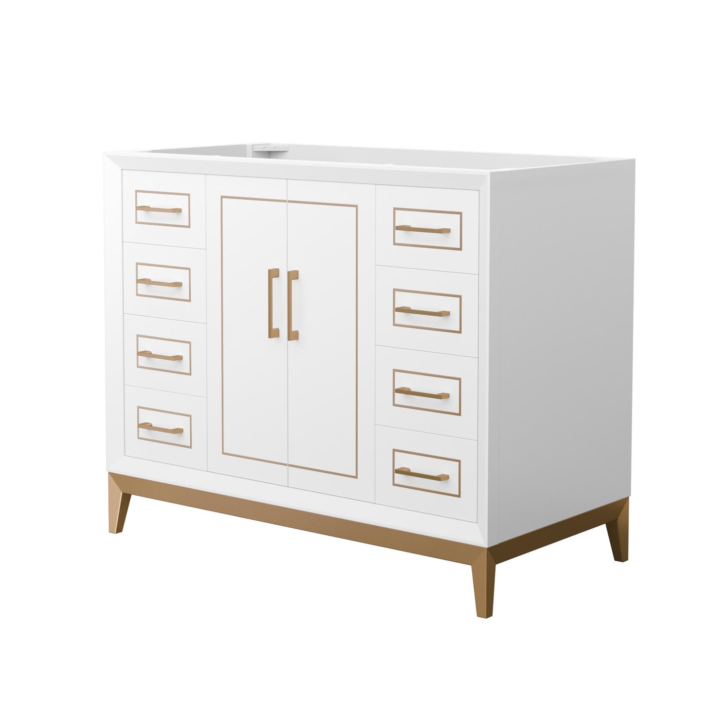 Marlena Single Bathroom Vanity - 41.75W x 34.5H x 21.75D