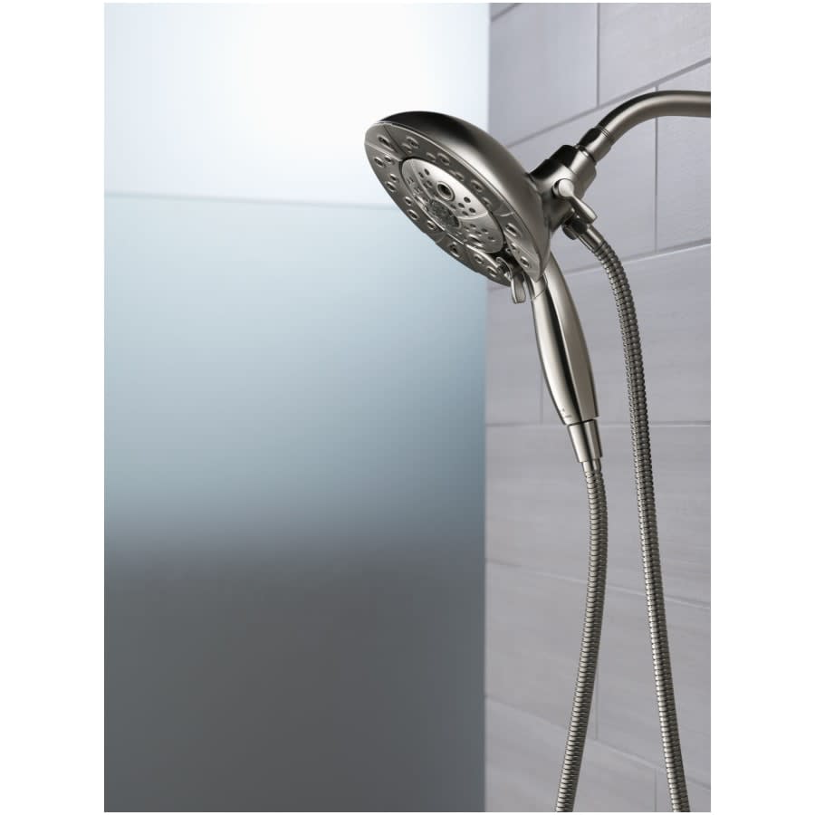 In2ition 2.5 GPM Multi Function Shower Head with Touch-Clean, MagnaTite, and H2Okinetic Technology