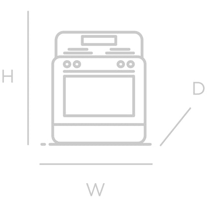 Frigidaire 30 in. 5.0 cu. ft. 5-Burner Gas Range with Manual Clean in Black