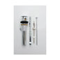 Lavatory Pop-Up Assembly, Brass, Polished Chrome