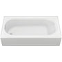 Princeton 60" Americast Bathtub with Left Hand Drain - Lifetime Warranty - Drain Not Included