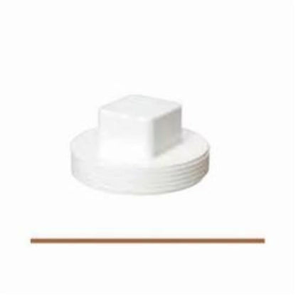 Plug, 4 in, MNPT, DWV, PVC