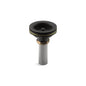 Sink Drain and Strainer With Tailpiece, Matte Black