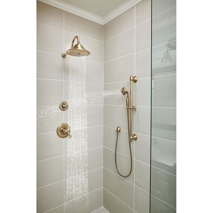 Cassidy Tempassure 17T Series Dual Function Thermostatic Shower Only with Integrated Volume Control - Less Rough-In Valve