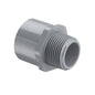 Male Adapter, 1 in, MNPT x Socket, SCH 80/XH, CPVC