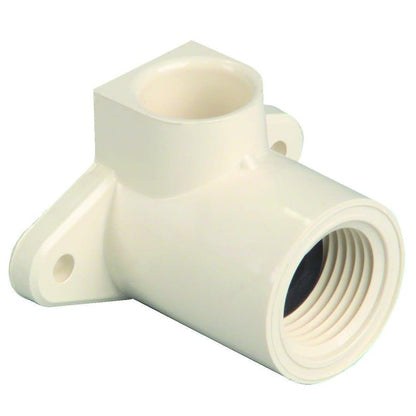 Drop Ear 90 deg Elbow, 1/2 in, Socket x Special Reinforced FNPT, SCH 40/STD, CPVC