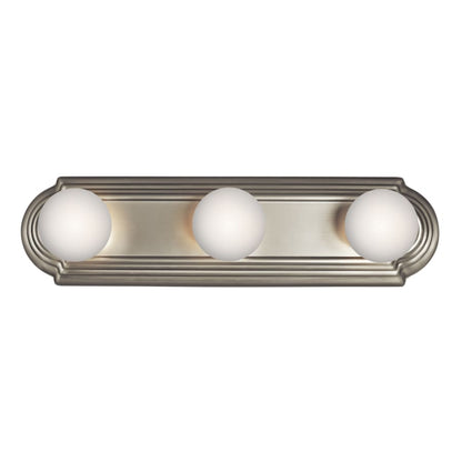 Bath & Vanity 18" Wide 3 Light Vanity Strip