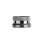 Adapter, 55/64-27 in, Male Garden Hose x Female Connection, 304/304L Stainless Steel