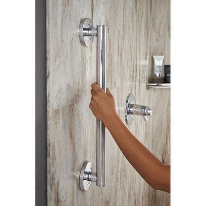 18" Grab Bar with Concealed Mounting, Contemporary Modern Design