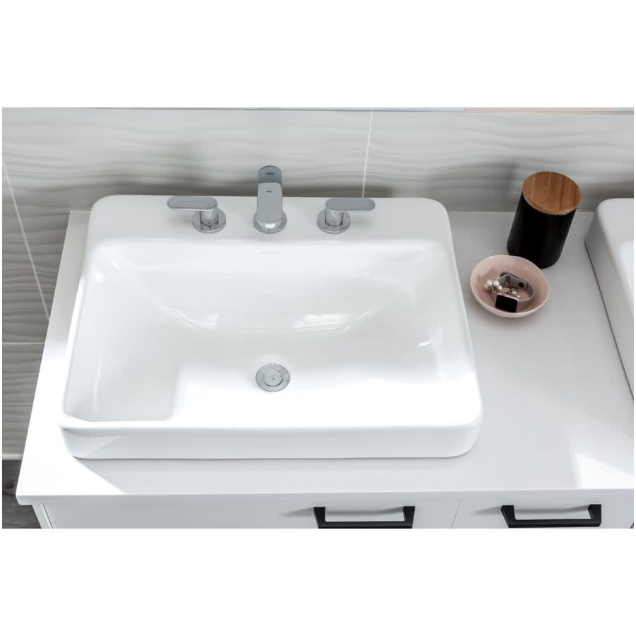 Vox 22" Vessel / Drop In Sink with Overflow