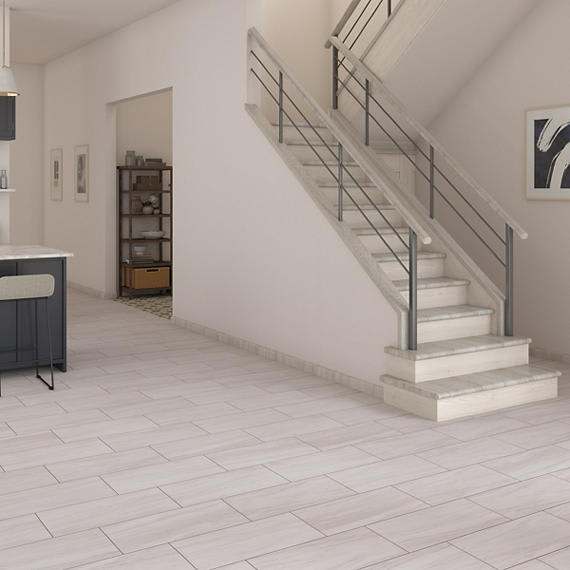 Platinum Calacatta Sky Rectangle 4X12 Matte
