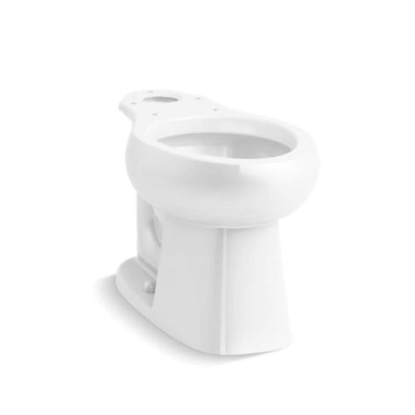 Windham™ Toilet Bowl, Floor Mount, 12 in Rough, ADA, Elongated, White