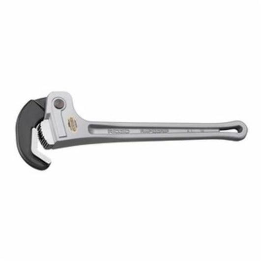 RapidGrip® Pipe Wrench, 3 in, Spring Loaded Jaw, Aluminum Handle