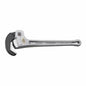 RapidGrip® Pipe Wrench, 3 in, Spring Loaded Jaw, Aluminum Handle