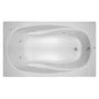 Lansford 72" x 42" Whirlpool Bathtub with 8 Hydro Jets and EasyCare Acrylic - Drop In or Alcove Installation