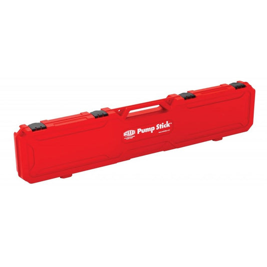 Red Pump Stick Case Only Polished Chrome15Case