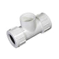 Tee With Santoprene Gasket, 3/4 in, CTS x FNPT, Type I, DWV, PVC