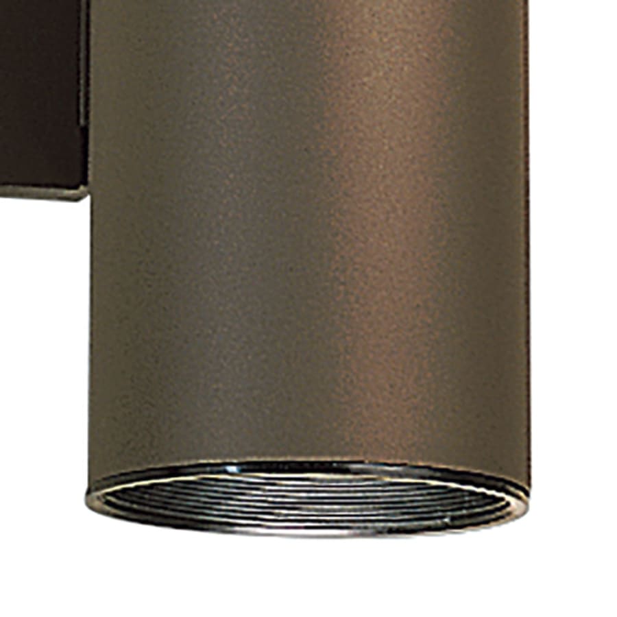 Cylinder 2 Light 12" Tall Outdoor Wall Sconce