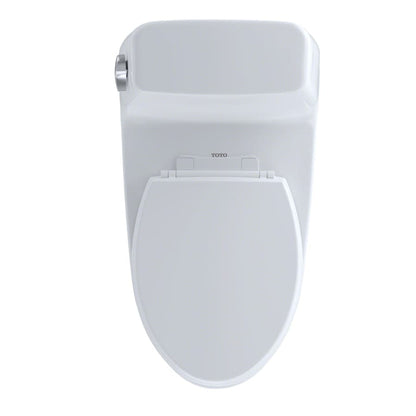 Eco UltraMax One Piece Elongated  1.28 GPF ADA Toilet with E-Max Flush System and CeFiONtect - SoftClose Seat Included