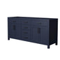 Beckett Double Bathroom Vanity - 71W x 34.25H x 21.5D