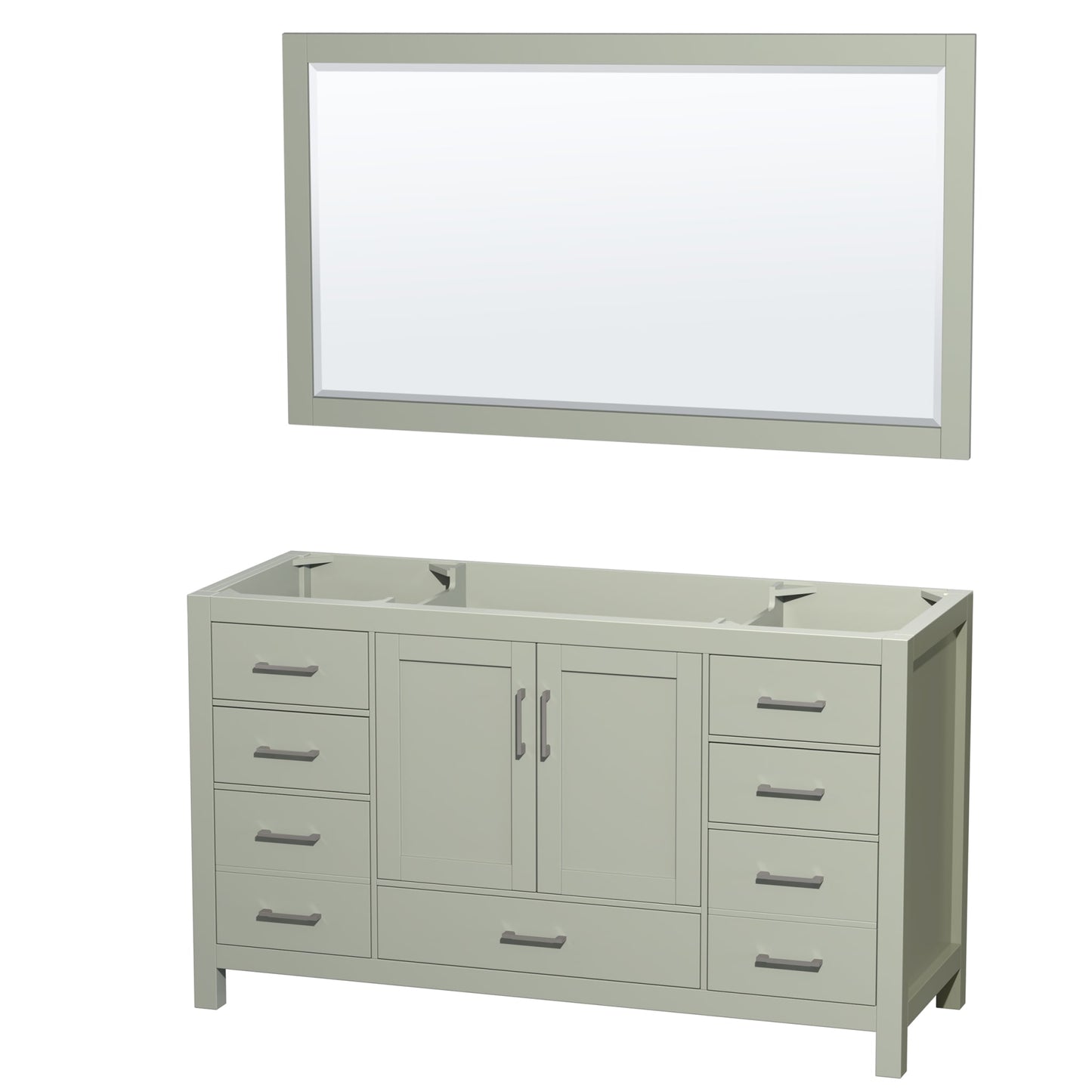 Sheffield Single Bathroom Vanity - 59W x 35H x 21.5D