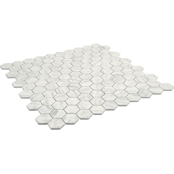 Natural Hues Carrara Hexagon 8X9 Matte
