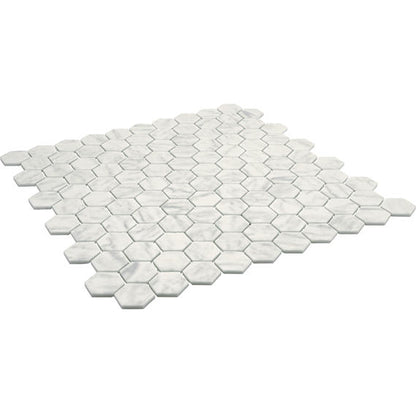 Natural Hues Carrara Hexagon 8X9 Matte