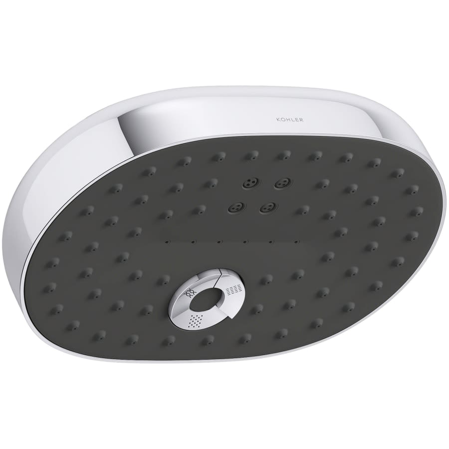 Statement 1.75 GPM Multi Function Shower Head with MasterClean Sprayface and Katalyst Air Induction Technology