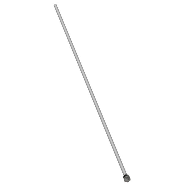 Solid Anode, 5/8 in, Aluminum