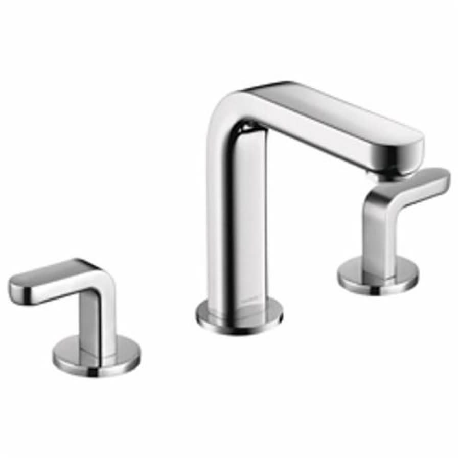 Metris S Widespread Lavatory Faucet, ADA, 2 Handle, 3-Hole, 1.2 gpm, Polished Chrome