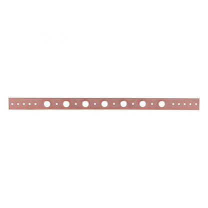 Flat Bracket, 5/8 in Hole, 25 lb, Cold Rolled Steel, Copper Bonded™ Domestic