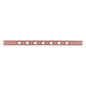 Flat Bracket, 5/8 in Hole, 25 lb, Cold Rolled Steel, Copper Bonded™ Domestic