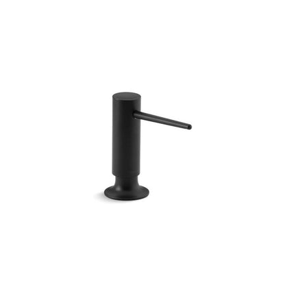 Soap Dispenser, Deck Mount, Matte Black