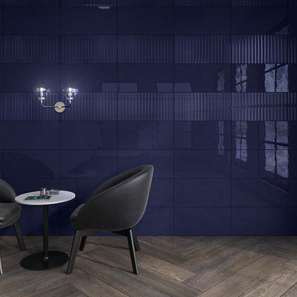Luminique Navy Picket 2X5 Glossy
